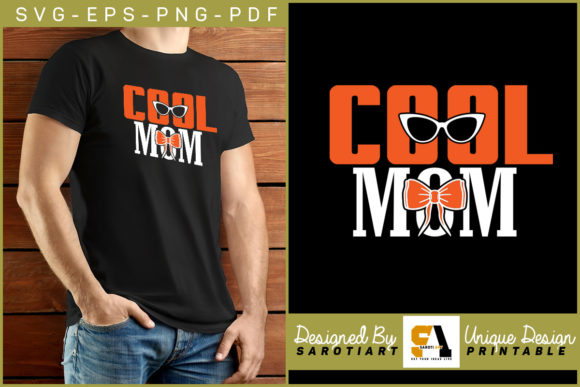 Cool Mom SVG: Graphics for Crafts & Web