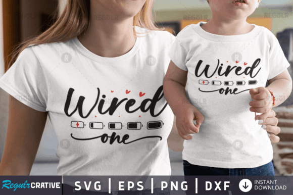 FREE Wired One Svg Design: Graphics for Crafts