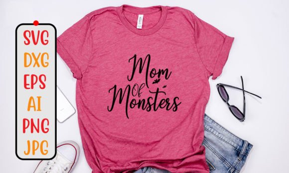 Mom of Monsters SVG: Graphics for Crafts