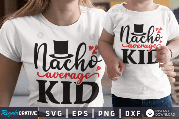 Review: The FREE Nacho Average Kid SVG for Embroidery